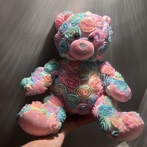 Build-A-Bear Pastel Rose Teddy Bear